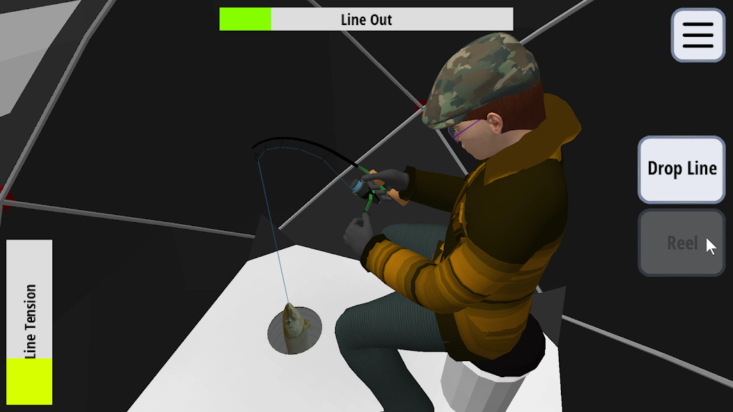 Gameplay screenshot 1 from Ice Fishing Derby 2 - Ice fishing game